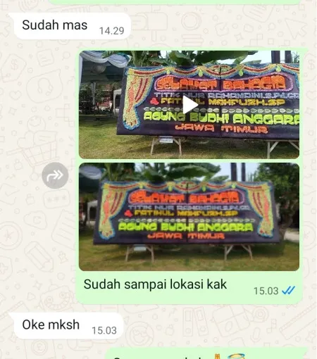 Pengiriman Papan Bunga Kuningan Business District