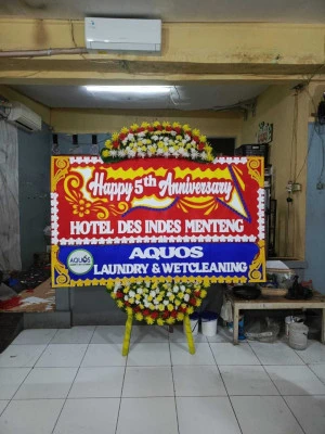 Papan Bunga di Kuningan Business District
