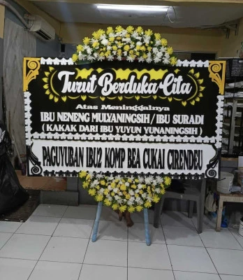 Papan Bunga di Kuningan Business District